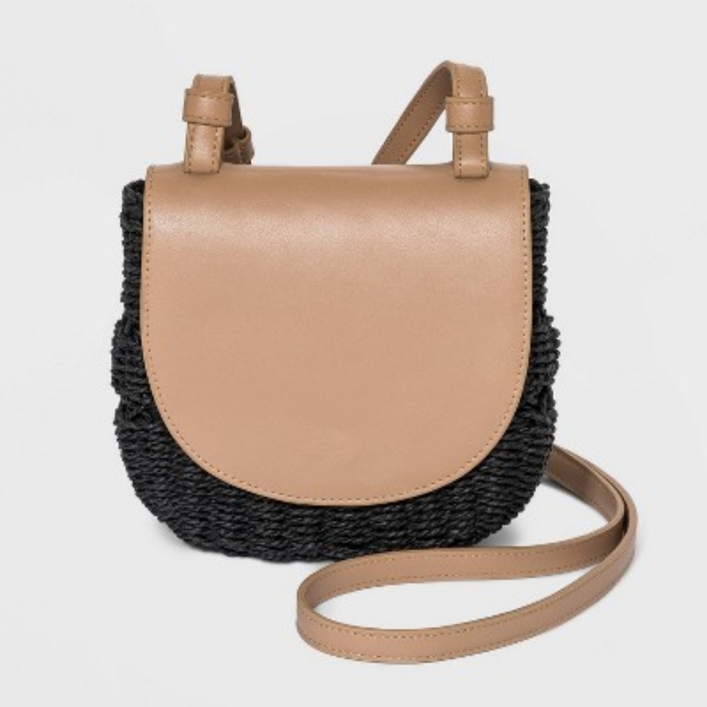 Small Crossbody Bag A New Day Black and Tan